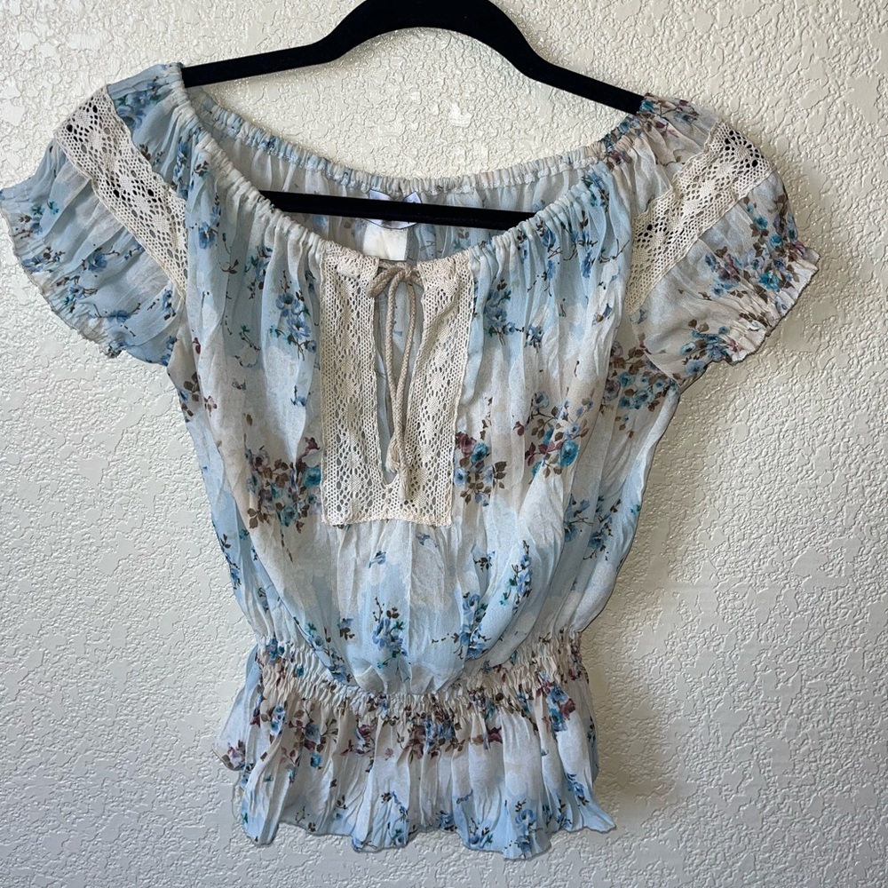 Floral Off-Shoulder Top